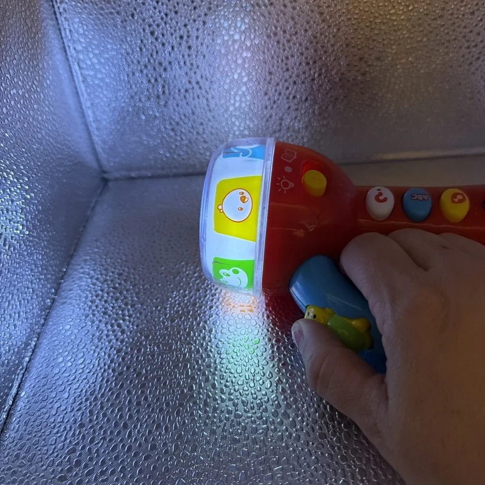 VTech Spin & Learn Color Kids Flashlight Musical & Lights Colors Works Tested